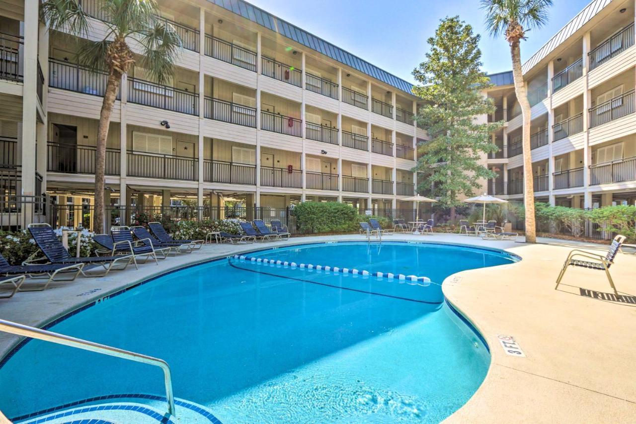 Coastal Condo With Pool And Direct Beach Access! Hilton Head Island Bagian luar foto